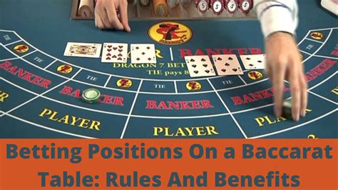 baccarat betting positions.